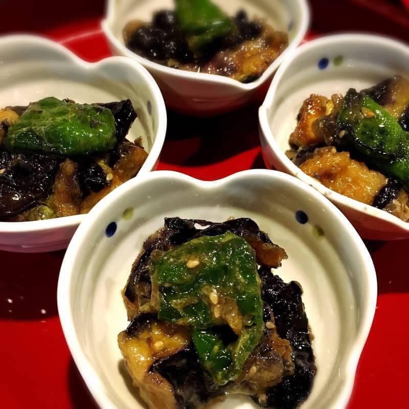 揚げナスみそあえ（400）