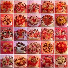 ２０１７年２月にお作りしたホールデコレーションケーキの一部