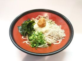 もち麦うどん梅おろし
