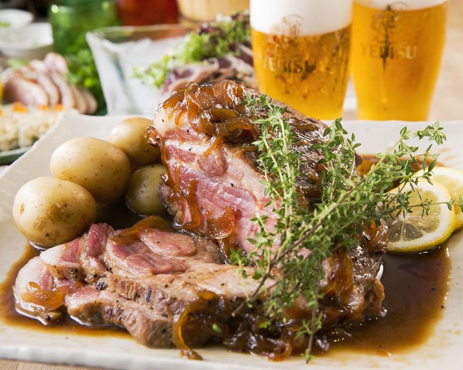 【2.5時間飲み放題付】満足コース（お肉料理メイン）〈全12品〉（お1人様 4,980円（税込5,378円））