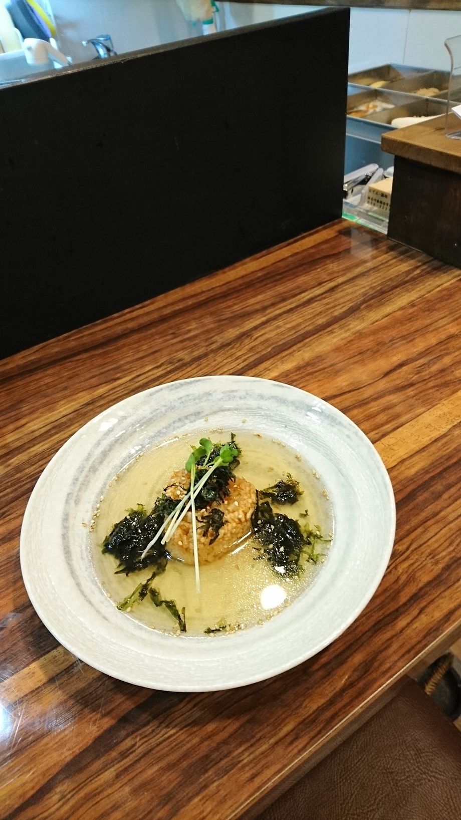 焼おにぎりおでん出汁茶づけ