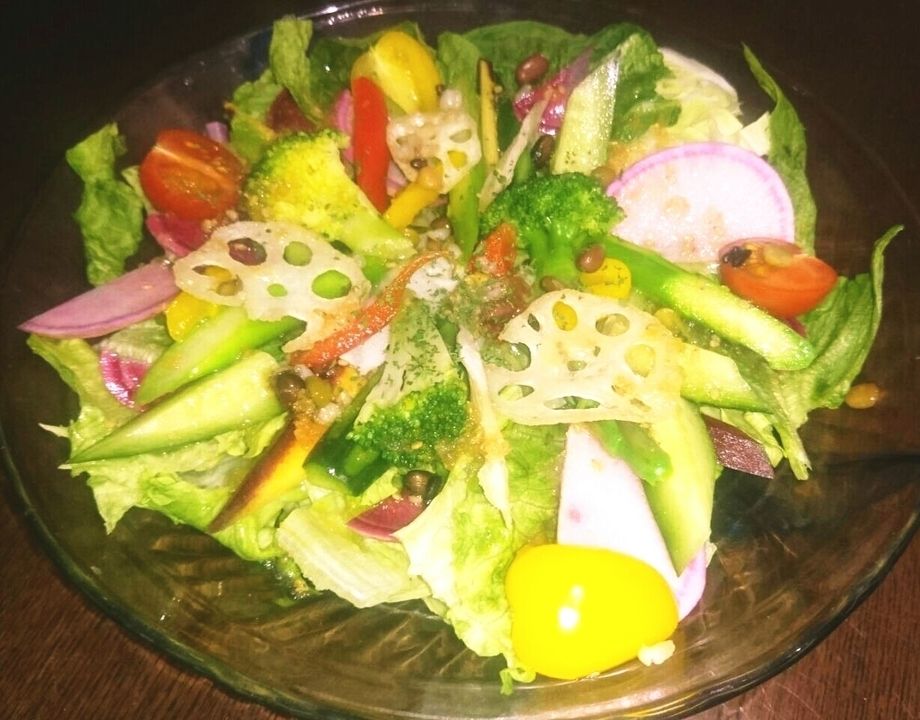 産直野菜のグリーンサラダ