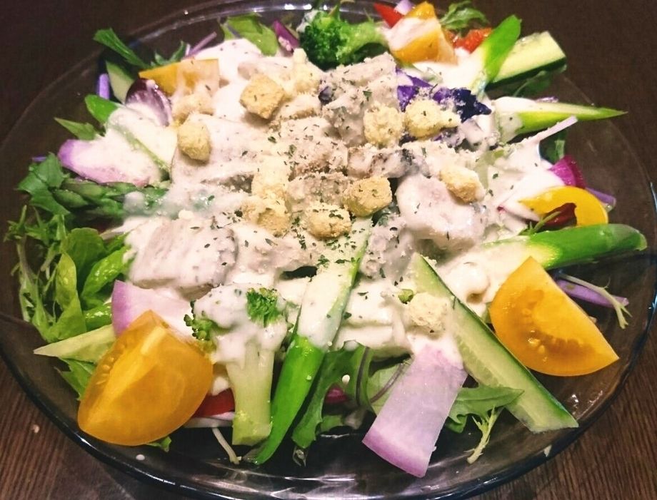 ベーコン シーザーサラダ