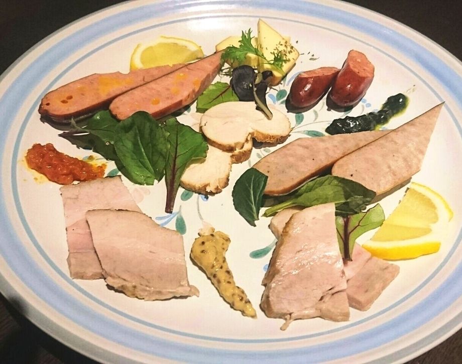 燻製の盛り合せ