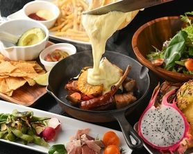 【RACLETTE】ハイジの盛合せラクレット inスキレット