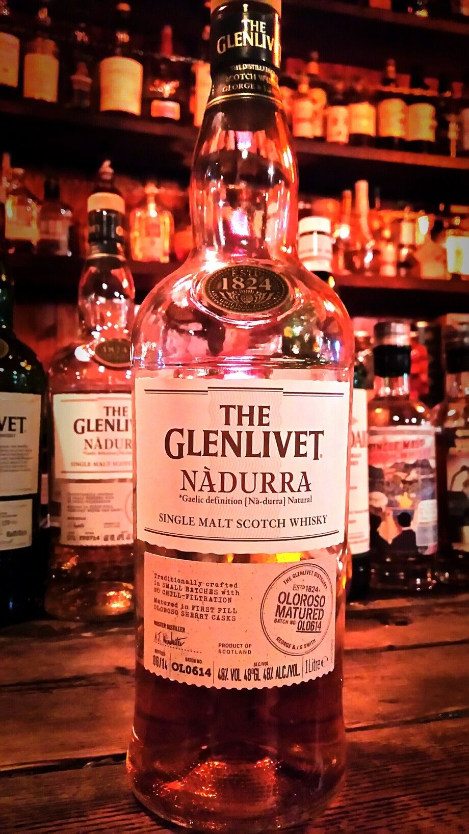 グレンリベット ナデューラ オロロソ／GLENLIVET NADURRA OLOROSO