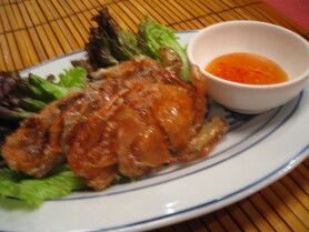 ソフトシェルクラブ揚げ