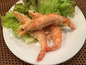 ソフトシェルシュリンプの唐揚げ