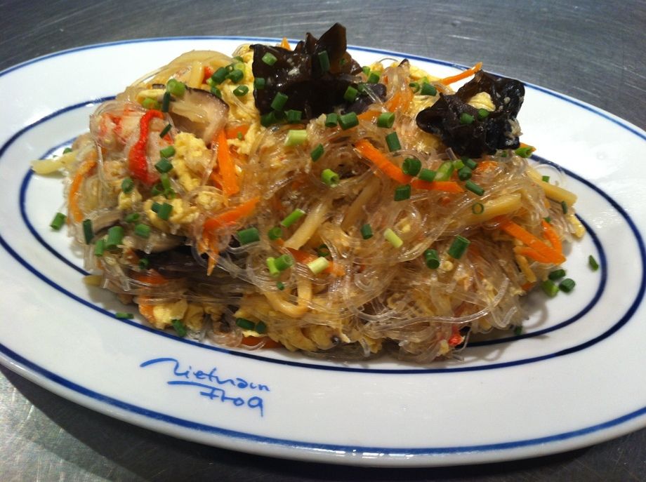 蟹と卵の焼き春雨（730）