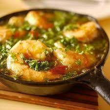 海老と野菜のパクチーアヒージョ（580）