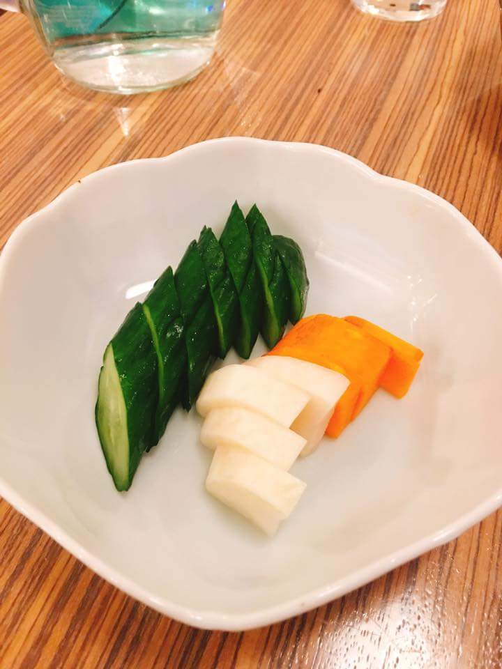 漬けもの（350円）