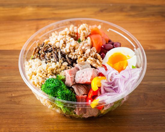 スパイシービーフライスサラダ