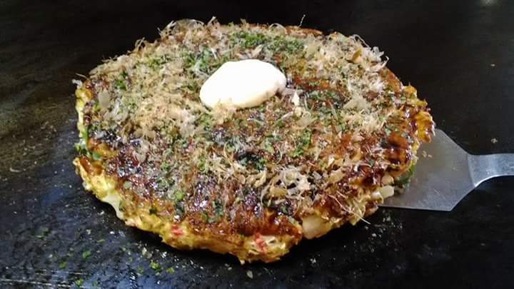 エビチリソースのお好み焼