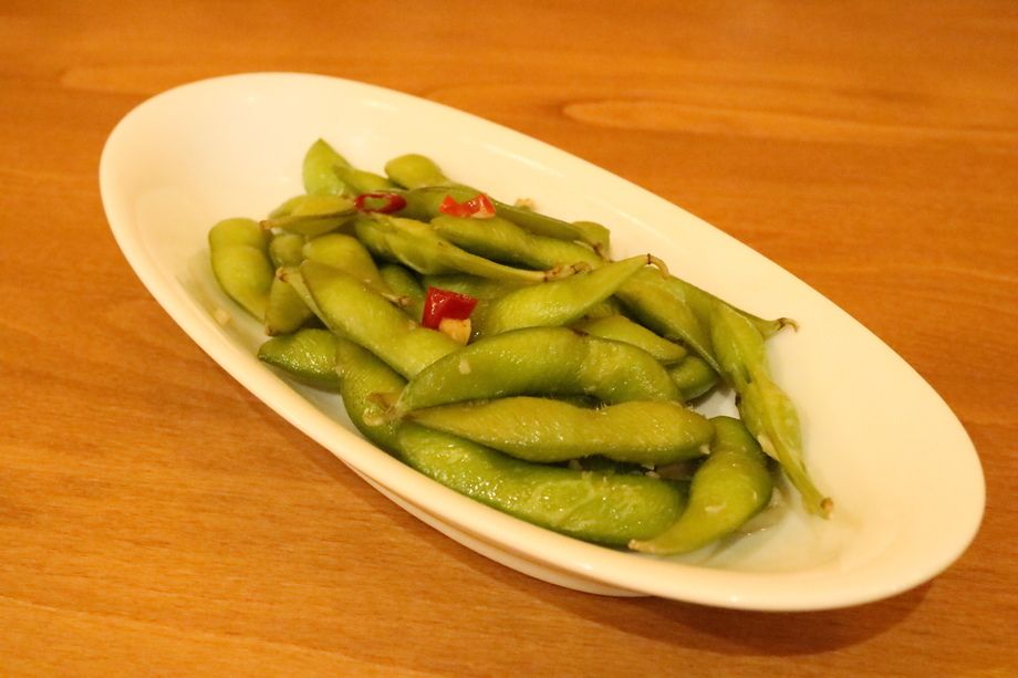 枝豆ペペロンチーノ（380円）