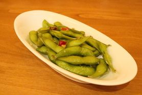 枝豆ペペロンチーノ