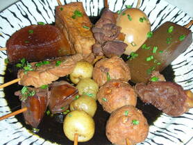 黒ゴマ串煮込み