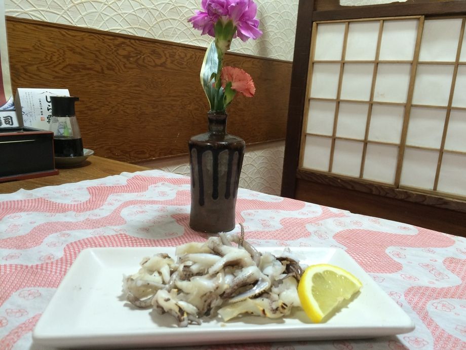 ゲソの塩焼き（620円）