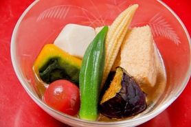 鱧コース 焚合わせ