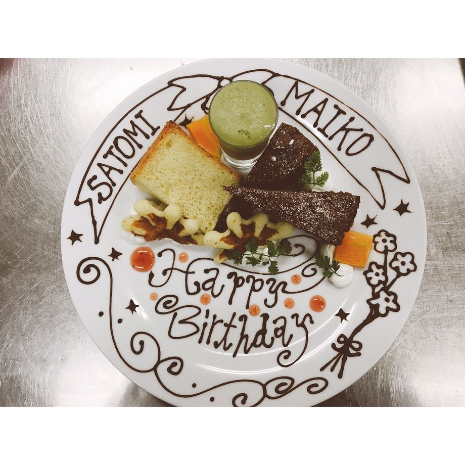 デザートプレート（¥1200〜）