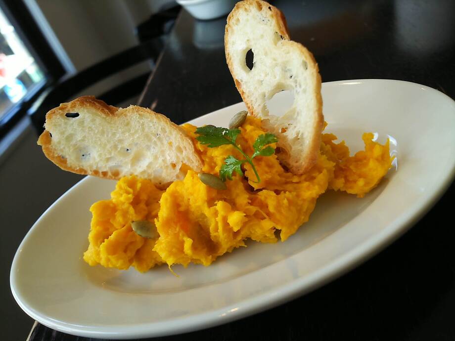 カボチャのサラダ