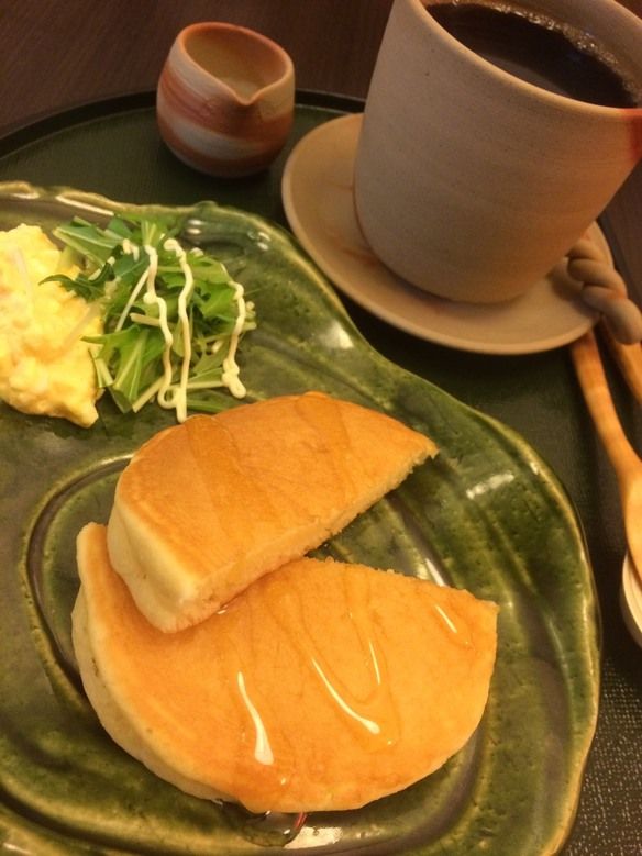 ナイトモーニングDセット（パンケーキ）