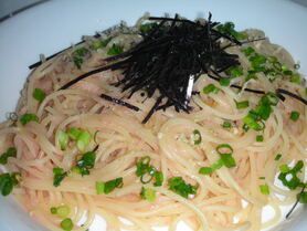 たらちゃん家のたらこ　スパゲッティ