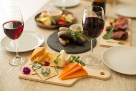 3時間飲み放題付き！【OMAKASEコース】オードブル盛合せ/牡蠣/チーズフォンデュなど8品3980円