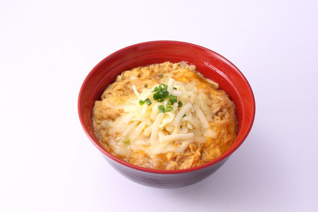 チーズ卵子丼
