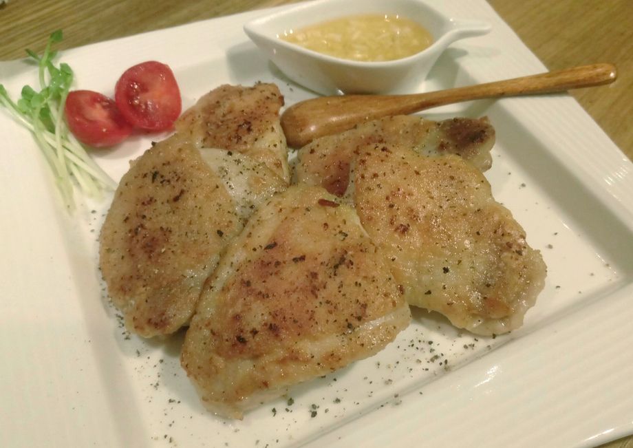 塩葱醤鶏肉（260）