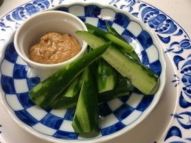 新鮮　もろきゅう　味噌マヨ