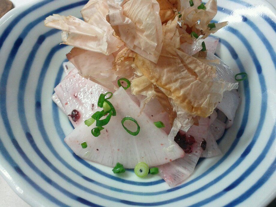 やっぱり　これ　さっぱり　梅大根（３９０円）