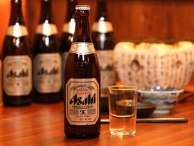 アサヒ・スーパードライ (中瓶)