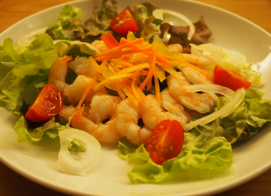 海老の彩りサラダ～自家製ドレッシング～