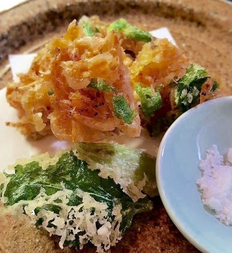 生桜海老かき揚げ！