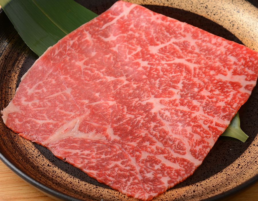 神戸牛モモ肉うす焼き　100g