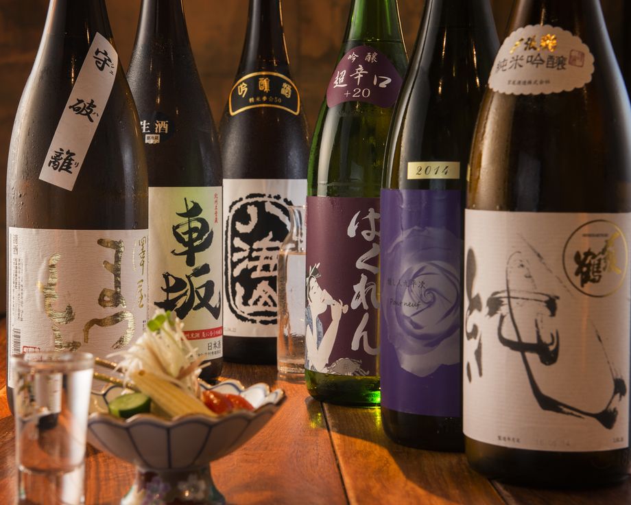 本格焼酎各種（480円）