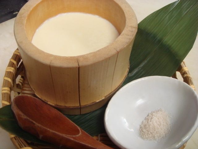 お店仕込みの竹豆腐（550円）