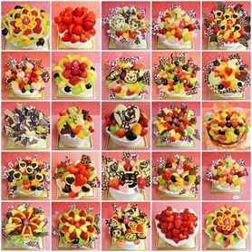 １０月にお作りしたホールデコレーションケーキ達♪(*^▽^*)