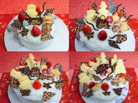 クリスマスデコレーションケーキ♪ご予約承り中です♪(*^▽^*)