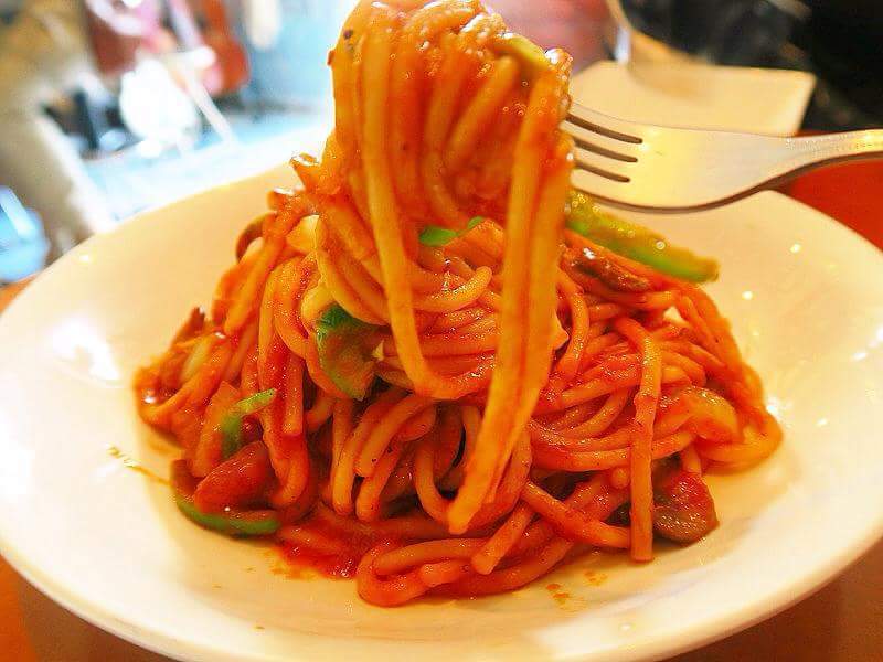 当店自慢のナポリタン