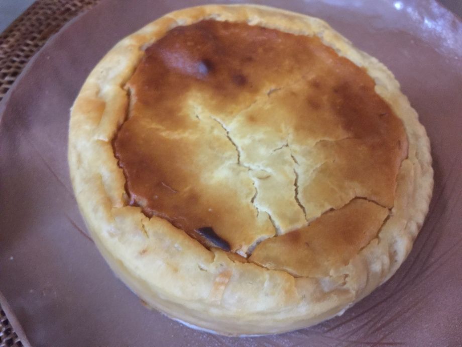 豆腐と豆乳ヨーグルト発酵チーズケーキ風（ランチプラス200えん）