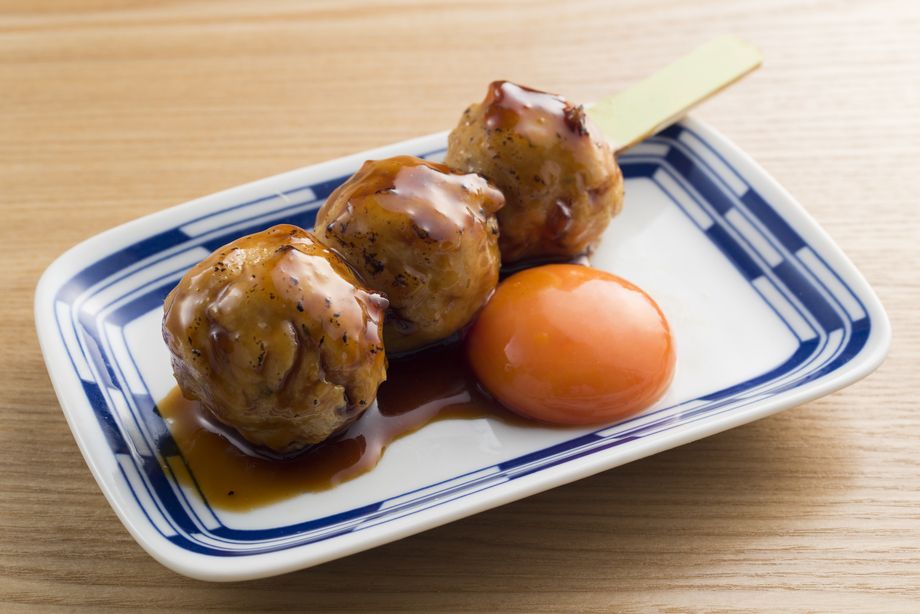 【千葉】水郷鶏月見つくね（300円）