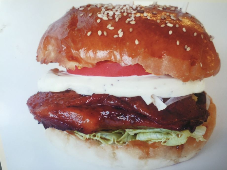 クリームチーズ＆照り焼きチキンバーガー（1150）