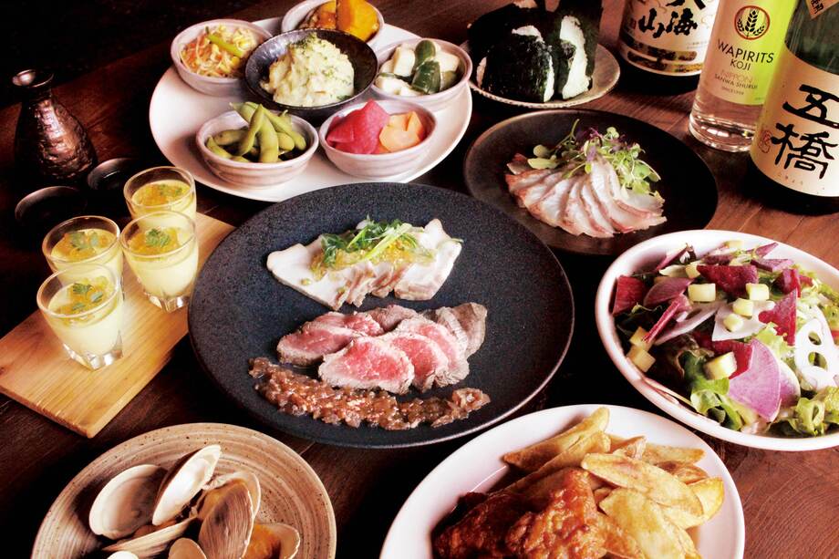 【RUTSUBO一番人気のコース】歓送迎会に最適！！■5,000円コース＜飲み放題付き＞　2時間　9品