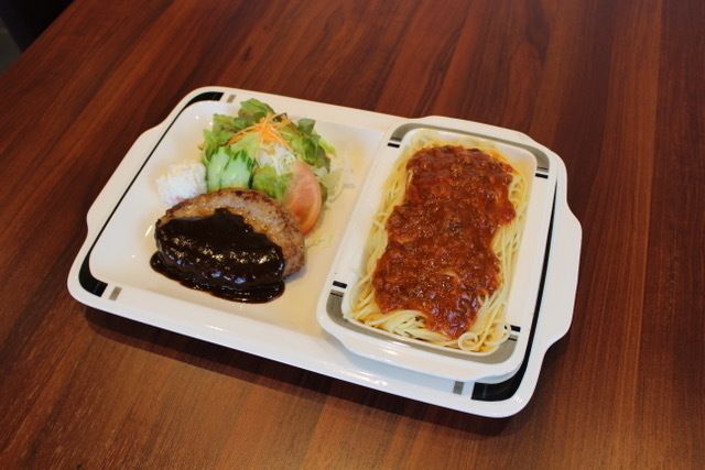 ハンバーグ&ミートスパゲティ