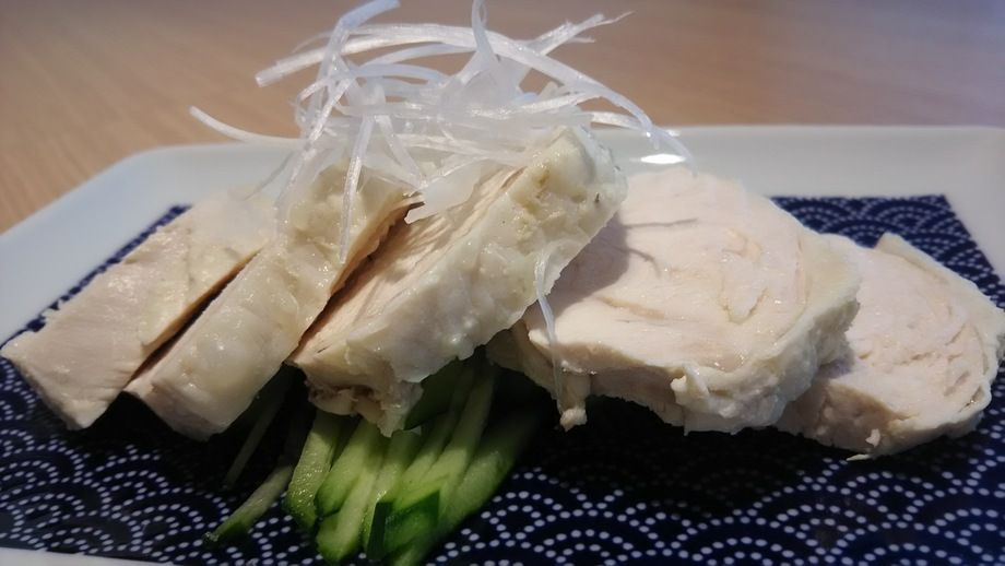 鶏胸肉のバンバンジー定食（1000）