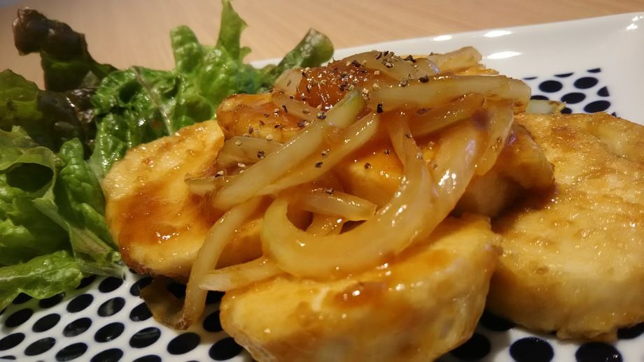 鶏胸肉のしょうが焼き定食（1000）