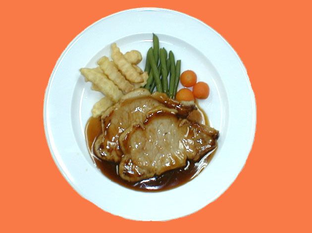 照り焼きポークチャップ