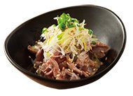 ねぎ塩ダレのコリコリ砂肝