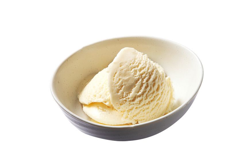 バニラアイス（190円）